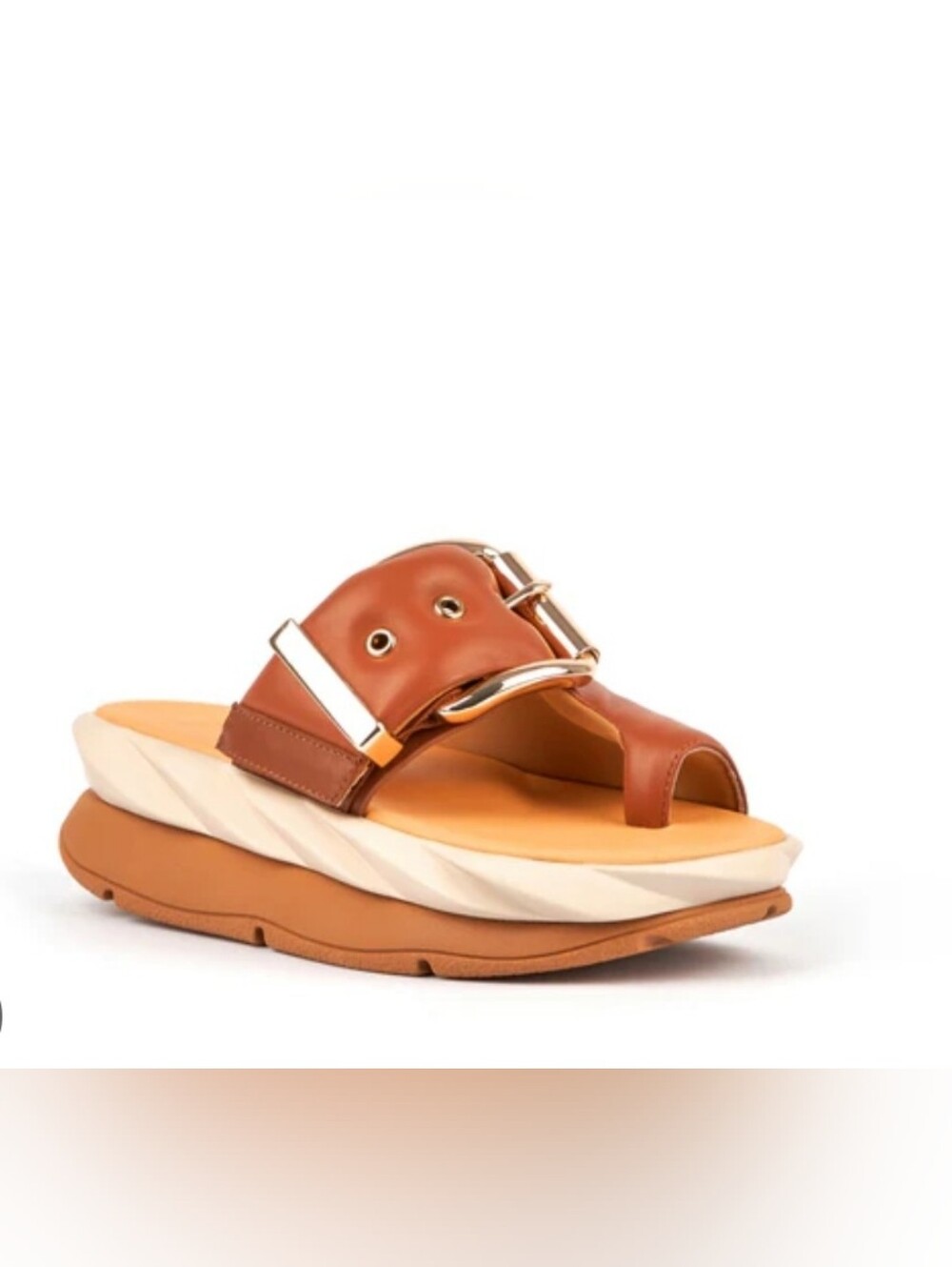 4CCCCEES Mellow Glow Platform Sandal Like New Size 39